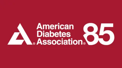 American Diabetes Association logo 85 years on red