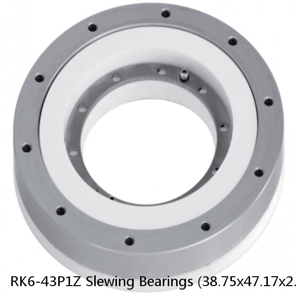 RK6-43P1Z Slewing Bearings (38.75x47.17x2.205inch) With Internal Gear
