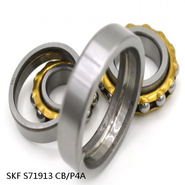S71913 CB/P4A SKF High Speed Angular Contact Ball Bearings #1 small image