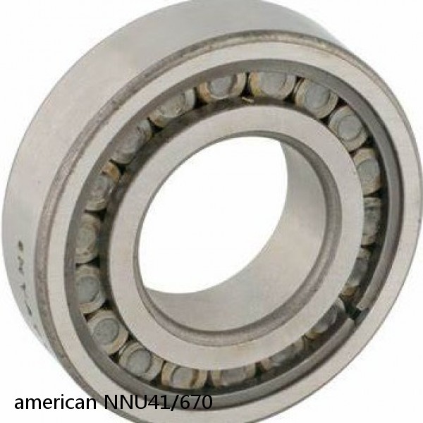 american NNU41/670 DOUBLE CYLINDRICALROW BEARING #1 small image