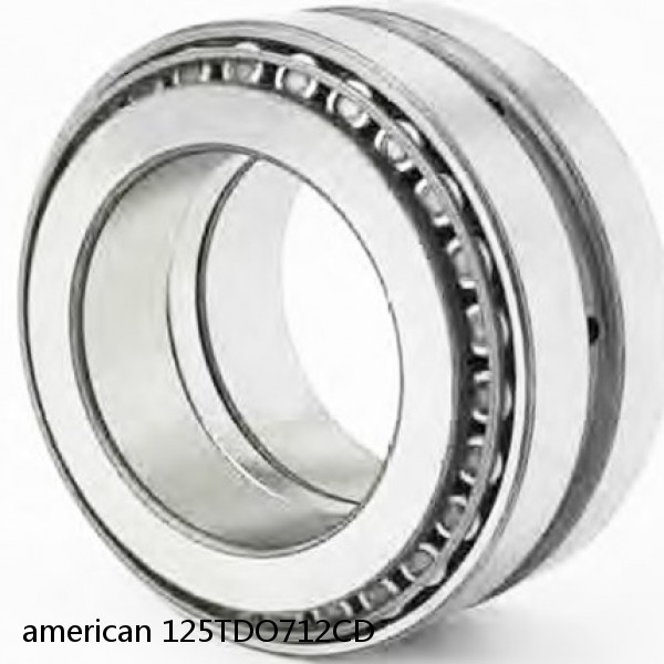 american 125TDO712CD DOUBLE ROW TAPERED ROLLER TDO BEARING