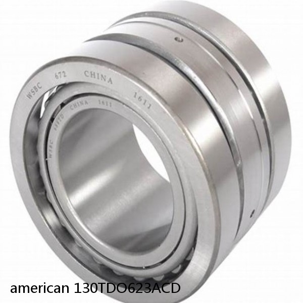 american 130TDO623ACD DOUBLE ROW TAPERED ROLLER TDO BEARING
