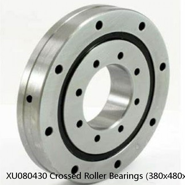 XU080430 Crossed Roller Bearings (380x480x26mm) Slewing Bearing #1 small image