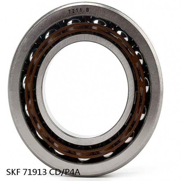 71913 CD/P4A SKF High Speed Angular Contact Ball Bearings #1 image