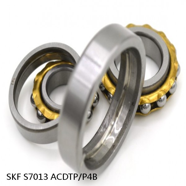S7013 ACDTP/P4B SKF High Speed Angular Contact Ball Bearings #1 image