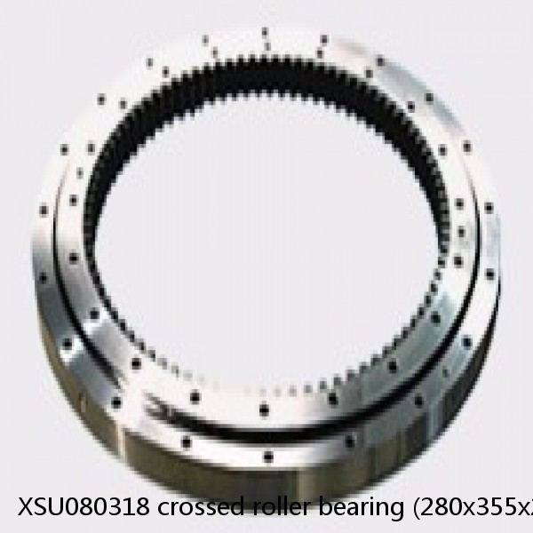 XSU080318 crossed roller bearing (280x355x25.4mm) Slewing Bearing #1 image