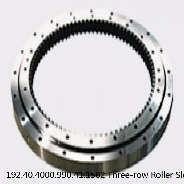 192.40.4000.990.41.1502 Three-row Roller Slewing Bearing Internal Gear #1 image