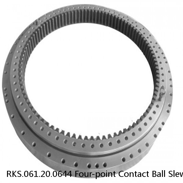 RKS.061.20.0644 Four-point Contact Ball Slewing Bearing Price #1 image
