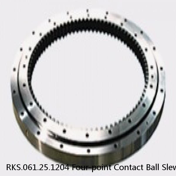 RKS.061.25.1204 Four-point Contact Ball Slewing Bearing Price #1 image