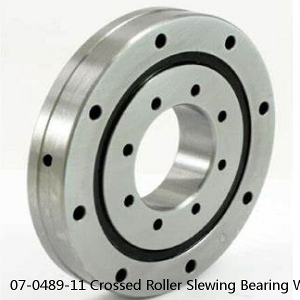 07-0489-11 Crossed Roller Slewing Bearing With Internal Gear Bearing #1 image