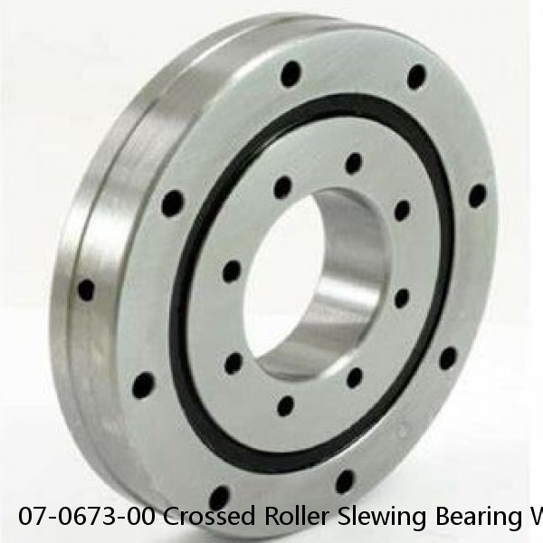 07-0673-00 Crossed Roller Slewing Bearing With Internal Gear Bearing #1 image