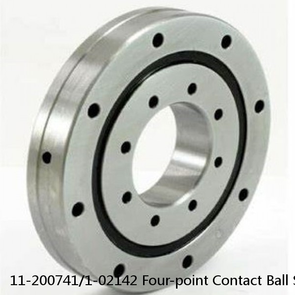11-200741/1-02142 Four-point Contact Ball Slewing Bearing With External Gear #1 image