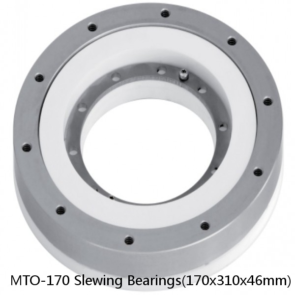 MTO-170 Slewing Bearings(170x310x46mm) (6.693x12.205x1.811inch) Without Gear #1 image